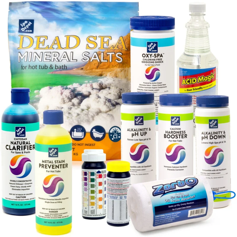 Salt Water Hot Tub Supplies Kit Deal
