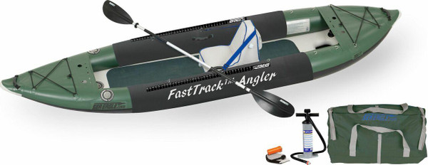 Sea Eagle 385FTA Deluxe Solo Fishing Rig Package