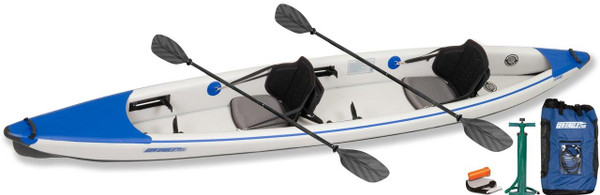Sea Eagle 473RL RazorLite Pro Tandem Kayak Package