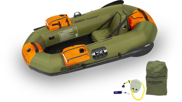 Sea Eagle PackFish7™ Deluxe Inflatable Fishing Boat