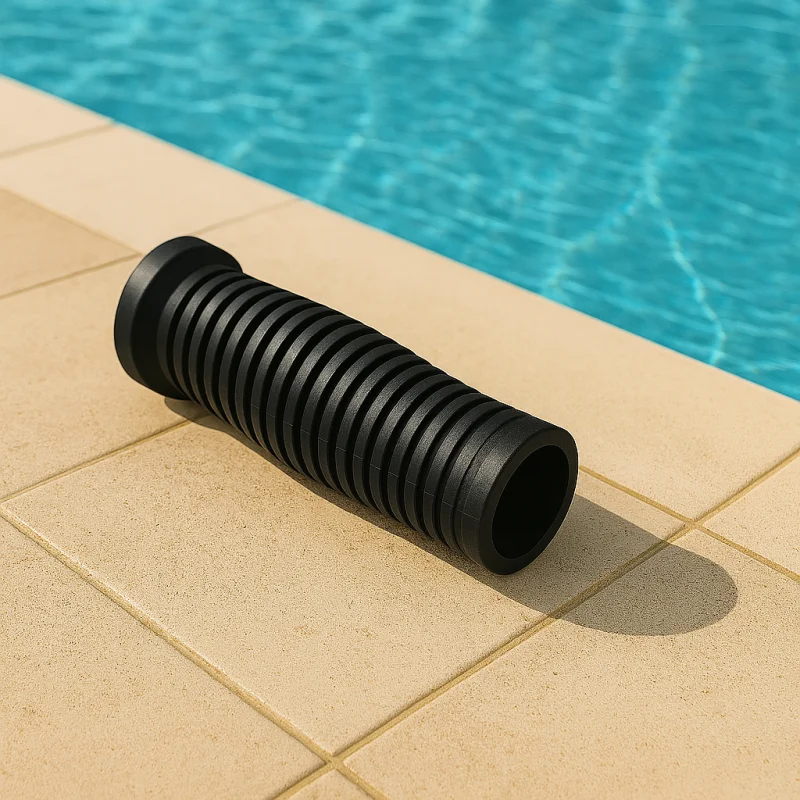 Skimlite 1 Inch Small Black Decagon Hand Grip for Aluminum Lever Lock Telescoping Pool Poles