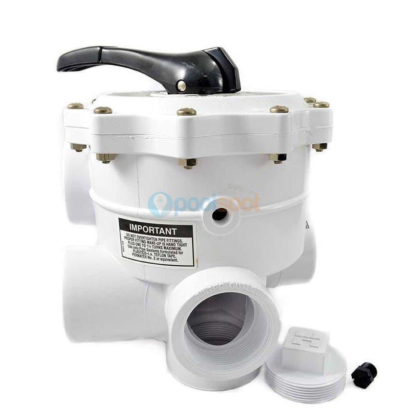 Hayward 50mm/2" Variflo Multiport Valve (All ports open for side or top mount)
