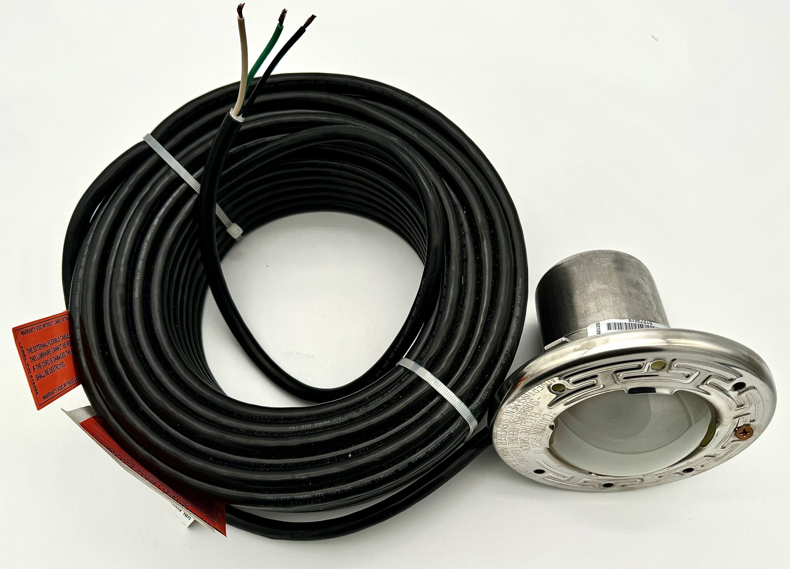 Pentair | 602203 | Architectural Series Spa LED Multi-Color Light | 120V 28W 100FT Cord | Replacement for Model 640122