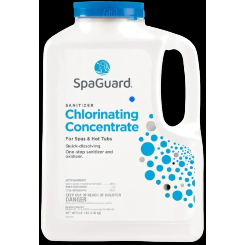 SpaGuard Chlorinating Concentrate 80 oz (5 lb)|42616BIO