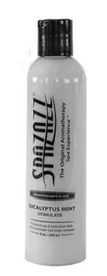 Spazazz Elixir Eucalyptus Mint Fragrance 9oz Bottle SZ118