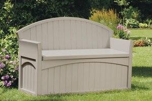 Patio Bench With Storage