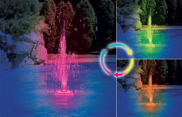 Kaleidoscope Color Changing LED Fountain