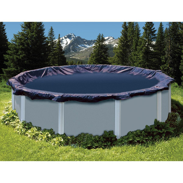 Swimline Above Ground Winter Cover Deluxe Series (Blue/Black)