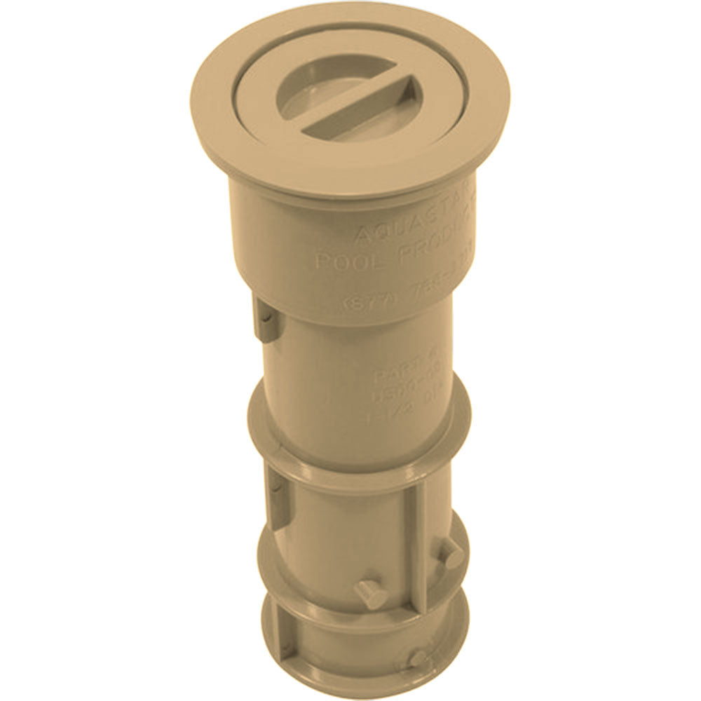 AquaStar 7.5" Pool Umbrella Stand w/ Sleeve & Center Cap | Tan | US108AquaStar 7.5" Pool Umbrella Stand w/ Sleeve & Center Cap | Tan | US108
