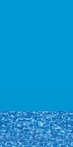 Latham 24' Round Blue Wall/Swirl Bottom 48"-54" Wall Overlap 20GA Liner