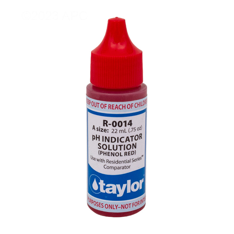 Taylor R-0014-A 0.75 oz Phenol Red pH Indicator Reagent