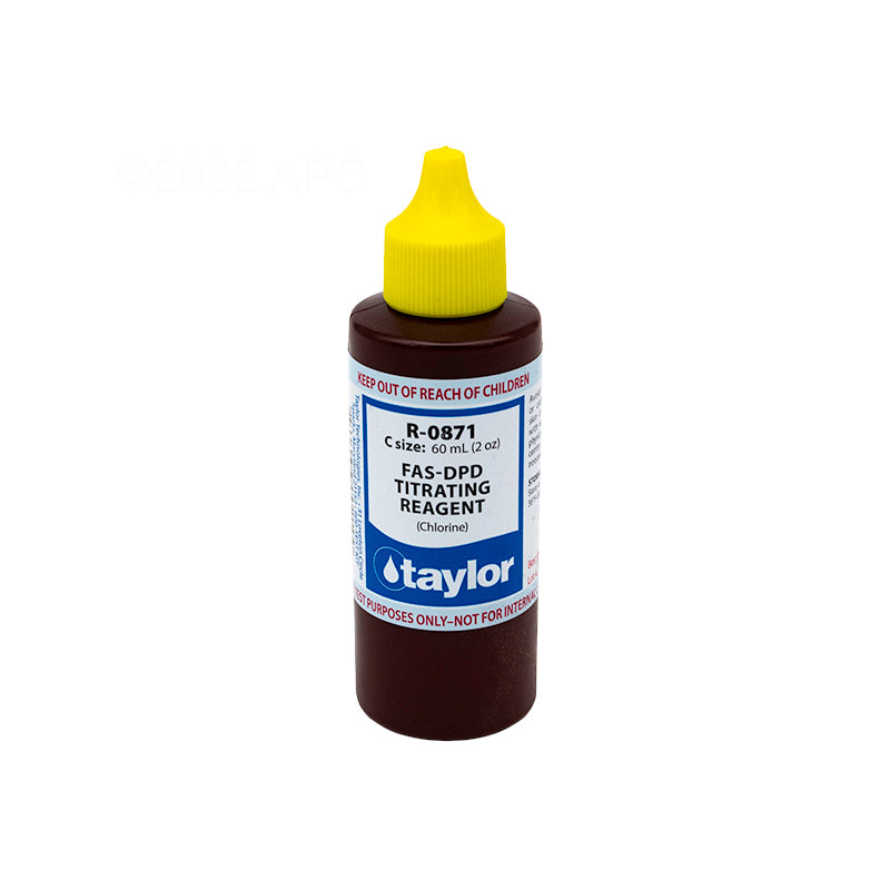 Taylor R-0871-C 2 oz FAS-DPD Chlorine Titrating Reagent