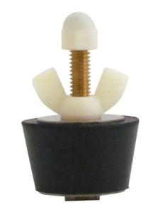 Technical Products Plug Blow Thru For 2 1/2" Pipe, SP213VSS