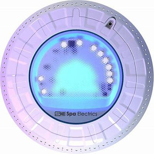 Spa Electrics Retro‑8 Multi‑Plus LED Retrofit Kit, 12V, withWhite Rim, R8C L12 R1 WW4
