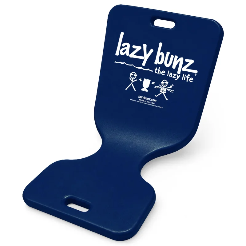 TRC Recreation Lazy Bunz Foam Saddle Swimming Pool Lounger Float, Blue (Used)
