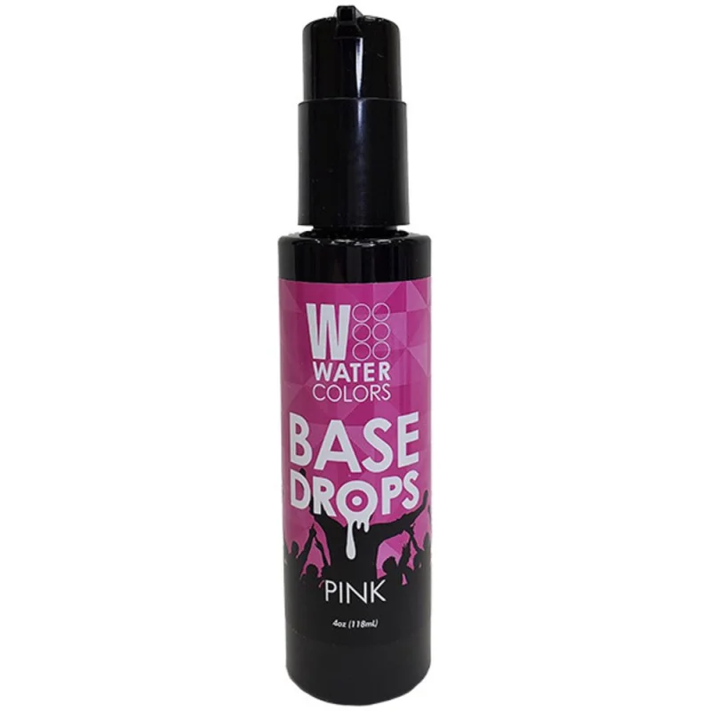 Tressa Watercolors Base Drops - PINK / 4 oz. - 118 mL.