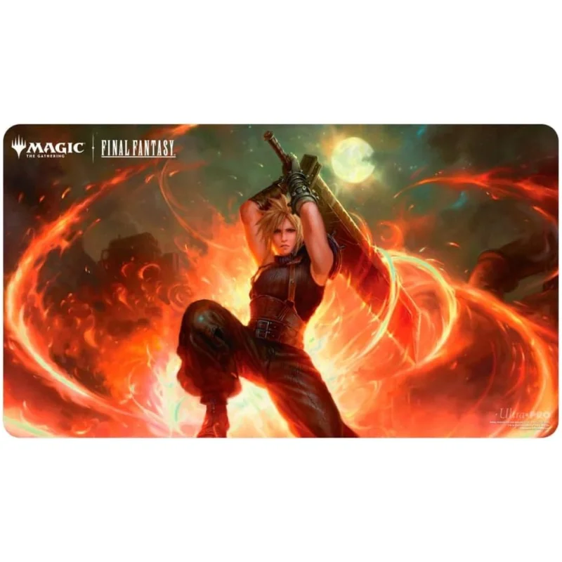 Ultra PRO - Final Fantasy x Universes Beyond Cloud, Midgar Mercenary (Commander) Playmat