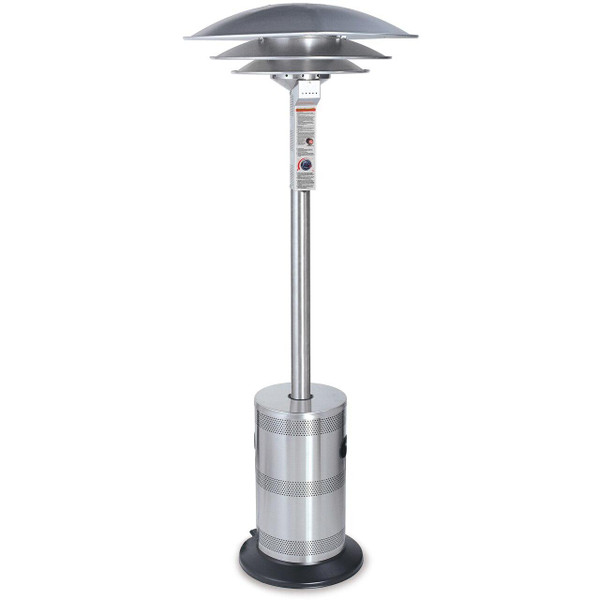Endless Summer Stainless Steel Triple Dome Commercial LP Patio Heater