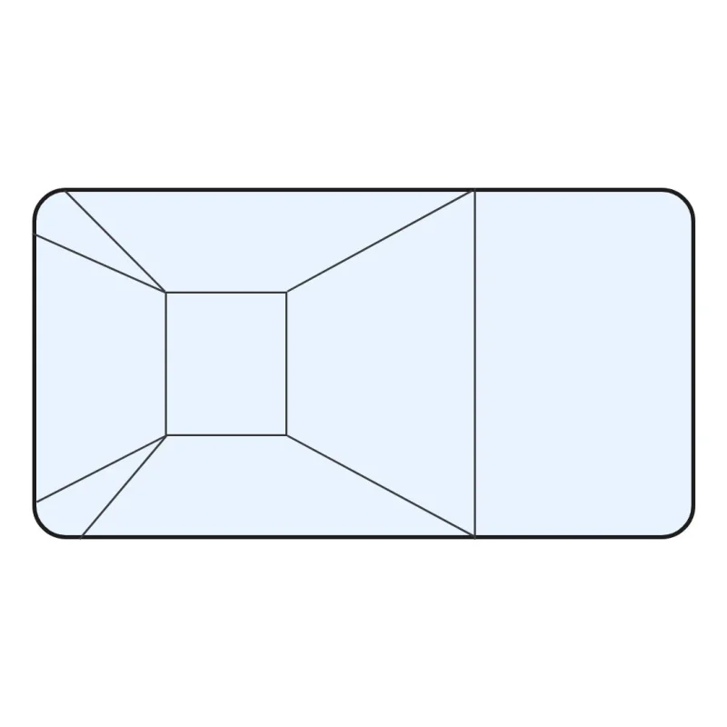 Upgrade to Hopper Liner 12 x 24 Oval Select Pattern 1st