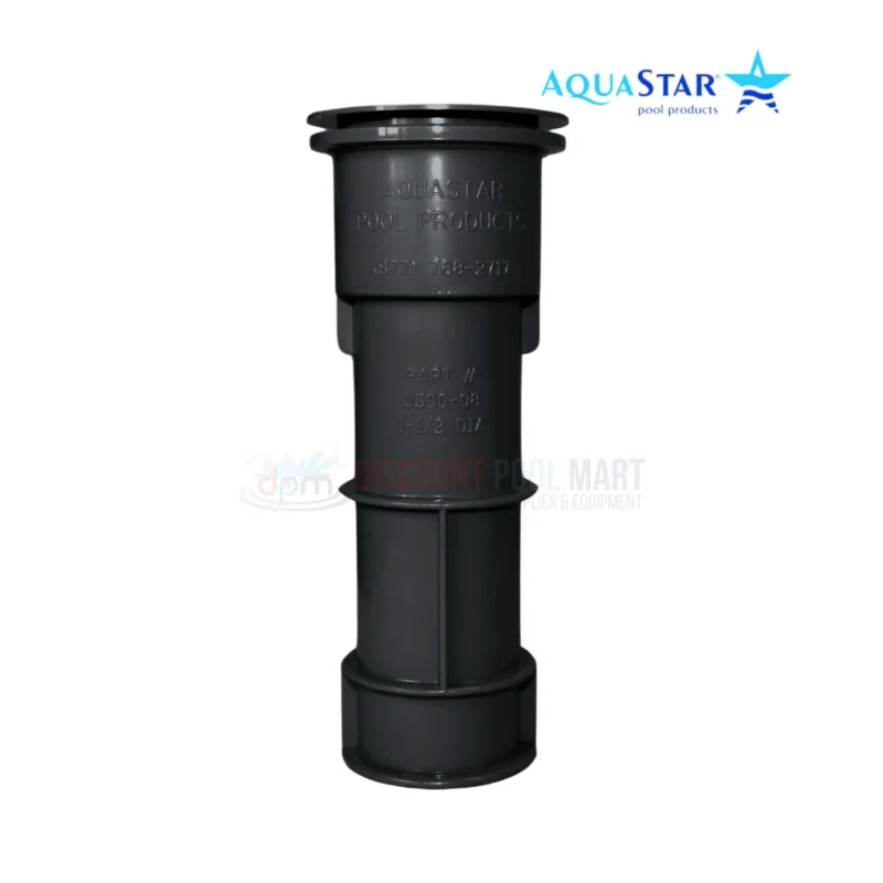 US102 | AquaStar Umbrella Stand With Sleeve and Center Cap | Black | 7.5"