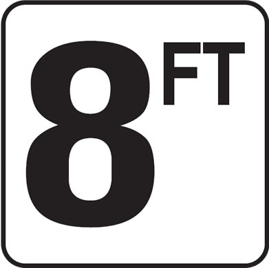 Inlays 8 with FT 6x6 Stick-On, 4" Numbers, Vinyl