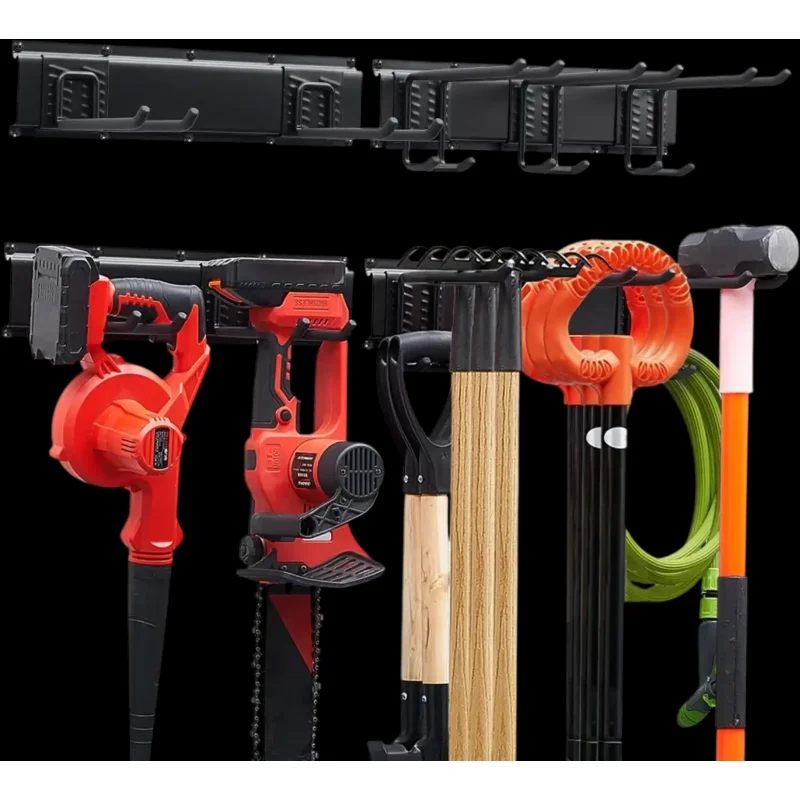Vevor Garage Tool Organizer 33" Wall Mount Garden Tool Rack 400 lbs New