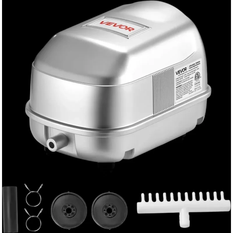 Vevor Linear Air Pump 792.52 GPH Septic Aerator for 8' Deep Ponds New