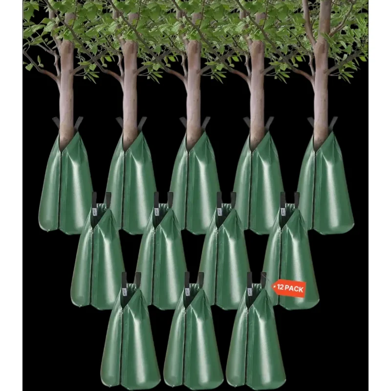 Vevor Tree Watering Bag 20 Gallon 12-Pack Slow Release Irrigation Bags New