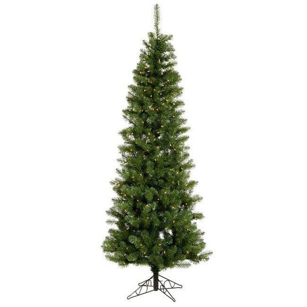 Vickerman Salem Pencil Pine 4.5' with 90 Warm White LED Lights