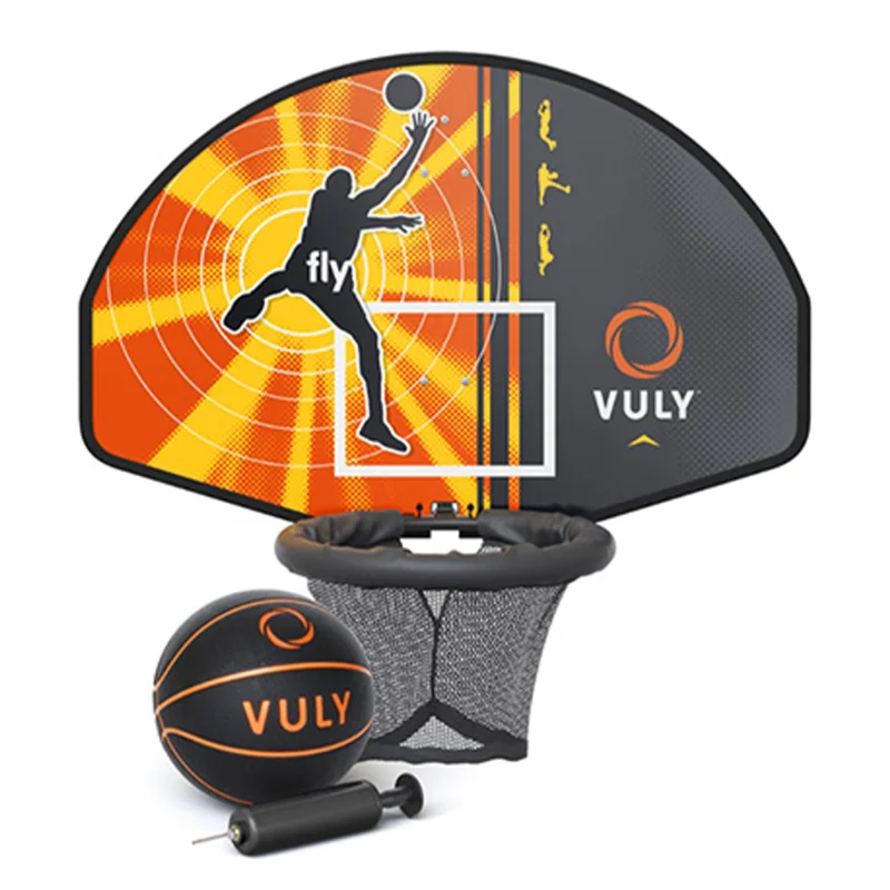 Vuly XL Thunder Pro Box A (NC) (10 Pack)+ Vuly XL Thunder Pro Box B (NC) (2 Pack)+ Vuly XL Thunder Pro Box C (NC) + Vuly Trampolines Basketball Set with Backboard, Hoop, Basketball, and Air Pump