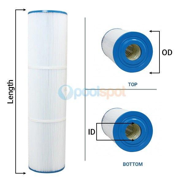 Filter Element, Generic, to suit Waterco Trimline CC100 Compact / Stroud SHD - 100 New Style
