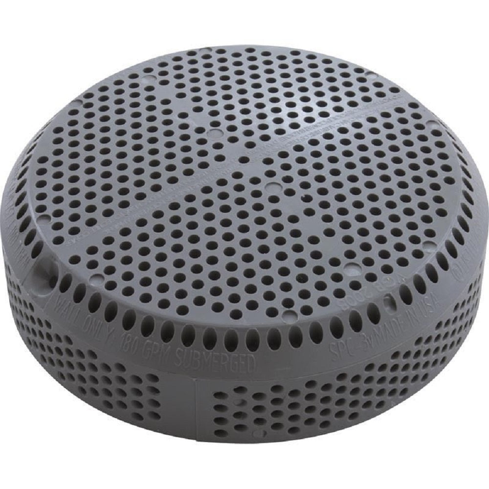 Waterway 642-3637 V 5" 3.25" HS Super Hi-Flo Suction Cover - Gray