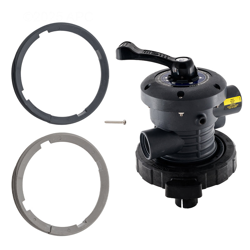Waterway 1.5" Top Mount Sand Filter Backwash Valve 7-Way WWWVS003