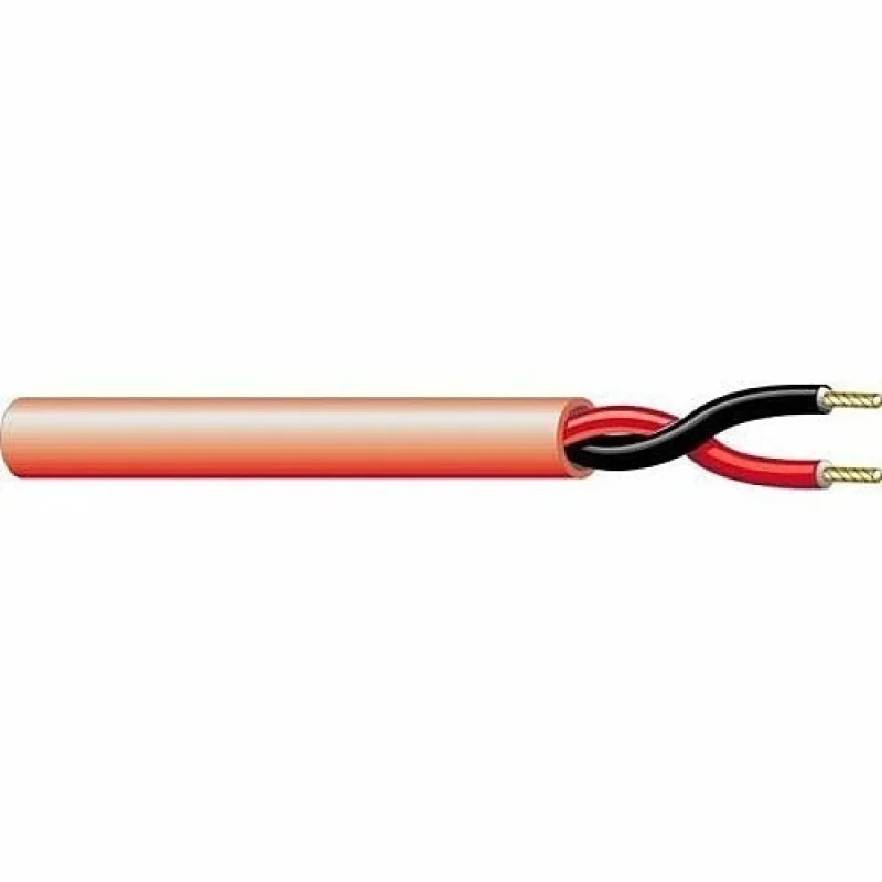 West Penn Wire 994RD0500 14/2 Solid Fplr Fire Alarm Cable