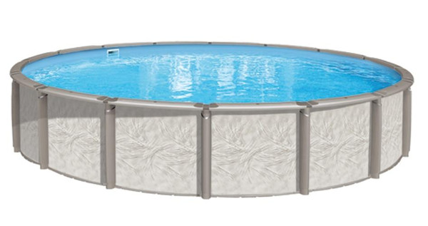 Azor Resin Above Ground Round 54" Deep Pool Package