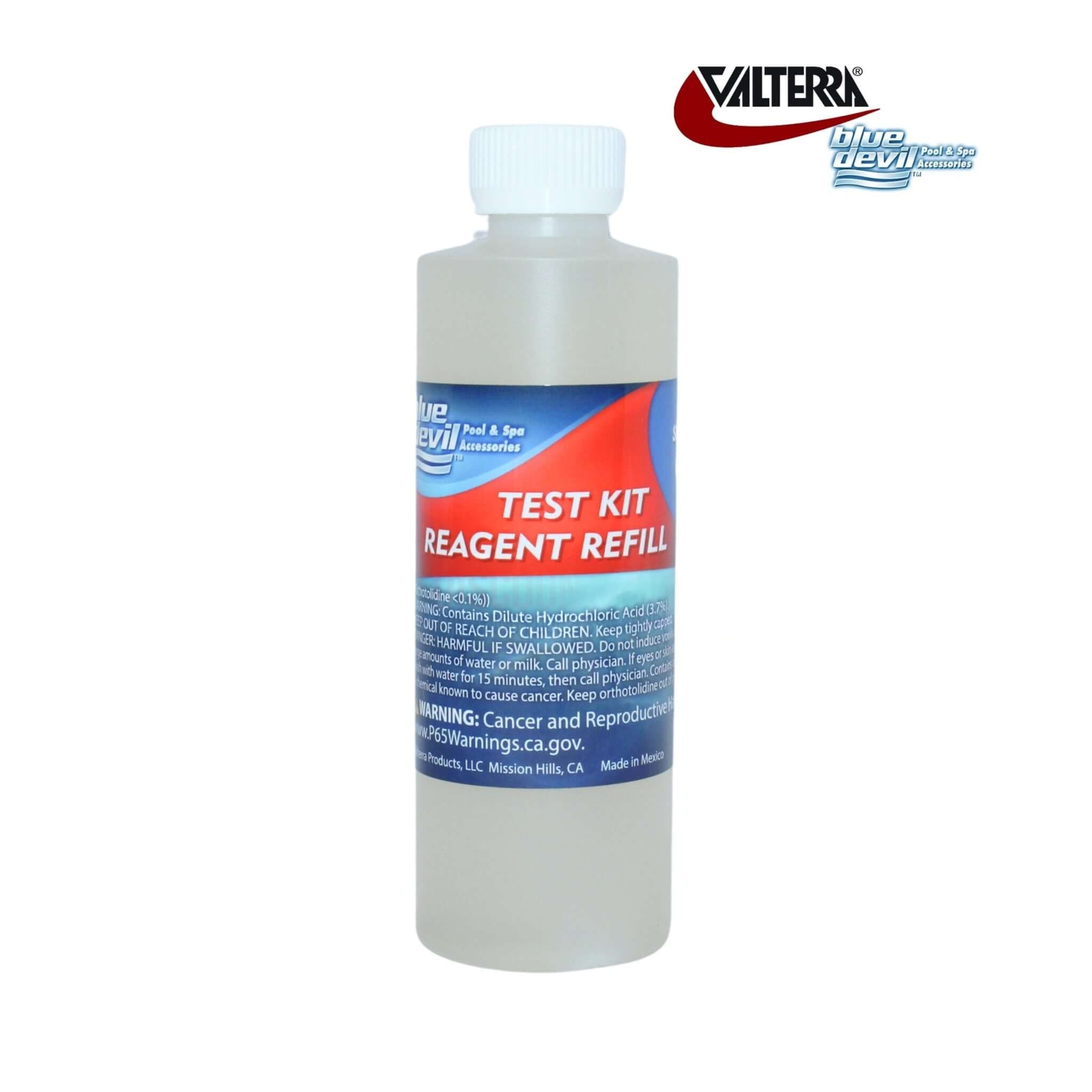 Valterra Blue Devil #1 OTO Chlorine Test Reagent 8 Oz | B7500Valterra Blue Devil #1 OTO Chlorine Test Reagent 8 Oz | B7500
