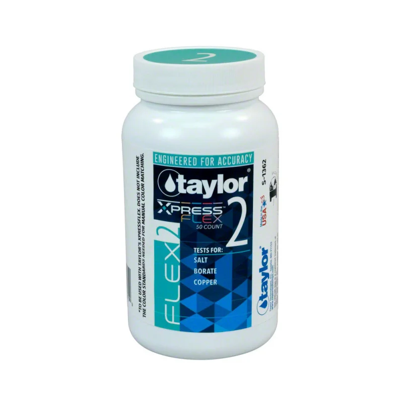 Xpress Flex 2 Strips for Salt, Borate, Copper - 50 Strips