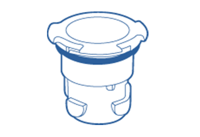 Small Nozzle Pressure Test Plug with O-Ring
