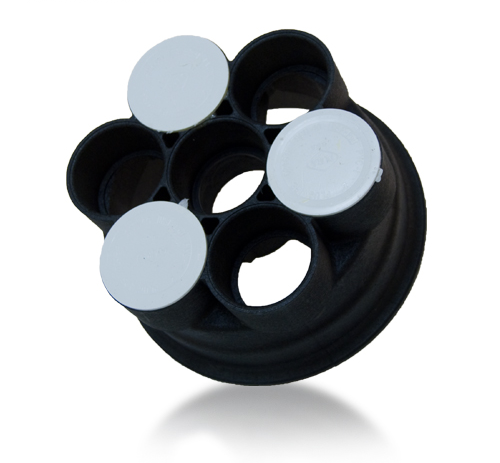 3 Port 2" Base - Black 005302401203