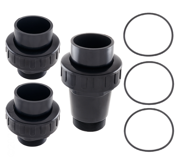 Zodiac Jandy R0746200 2" Union with Adapter Kit for SFTM Sand Filter Series